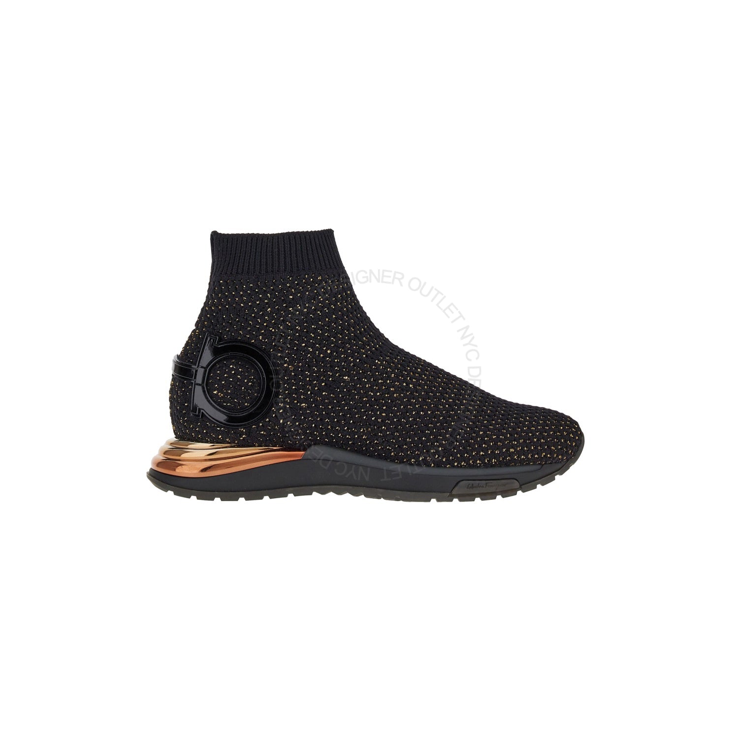 Ferragamo Sock Sneaker Ferragamo Gardena Women Sock Sneakers – NYC