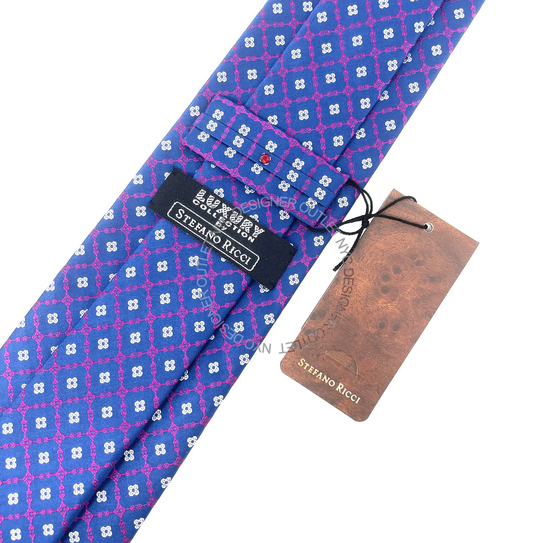 Mens Silk Tie Luxury Diamond Collection