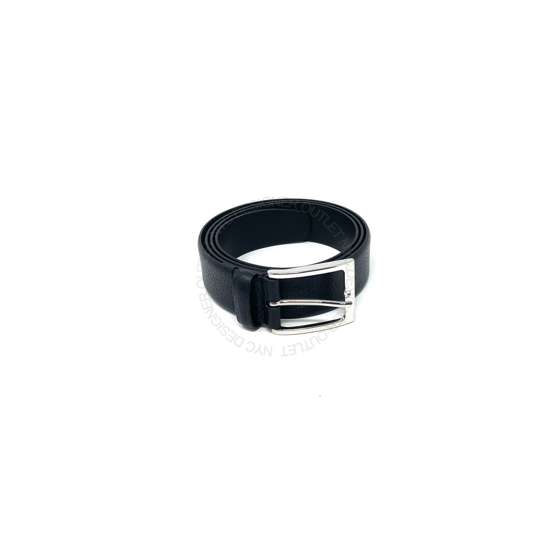 A. Testoni Mens Leather Belt
