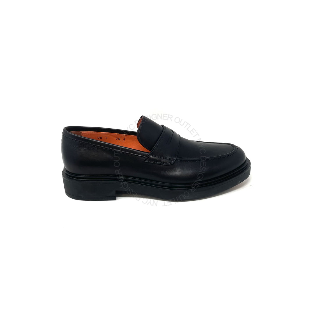 Santoni Mens Penny Loafers