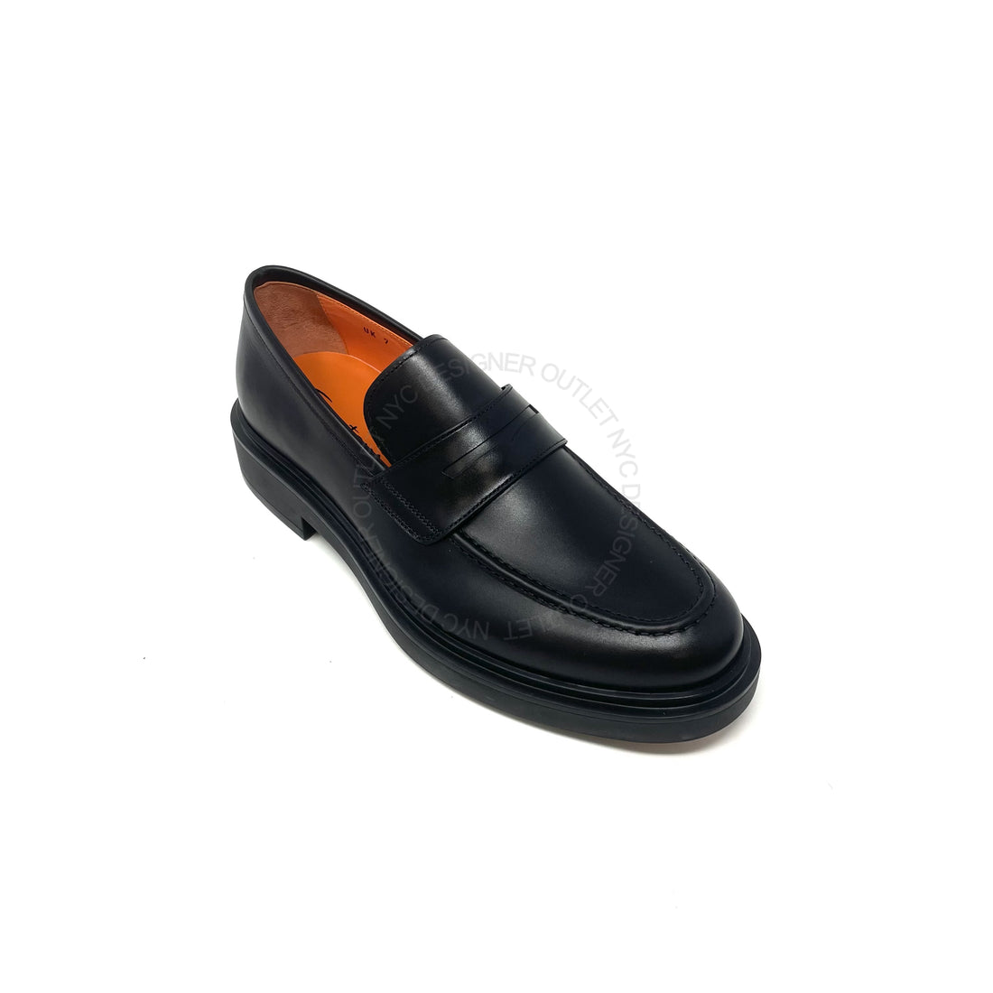 Santoni Mens Penny Loafers
