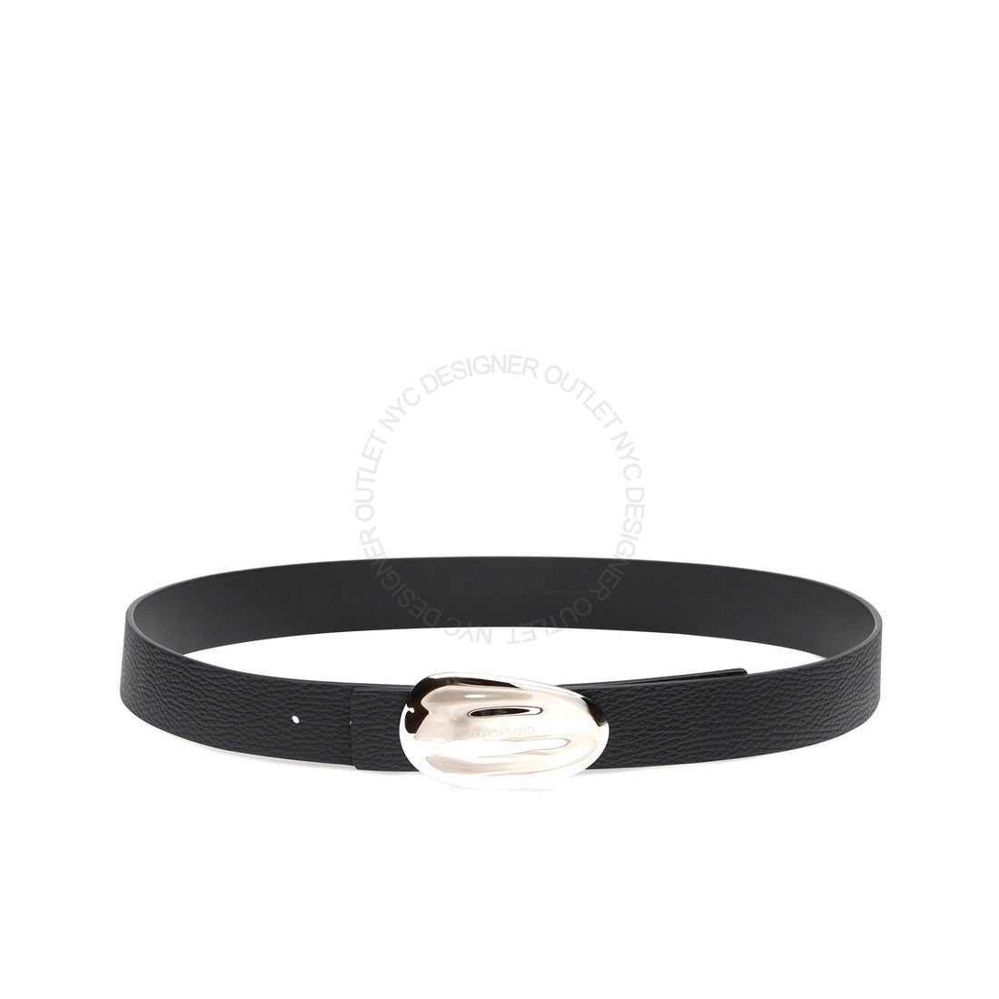 Ferragamo Black/Brown Leather Reversible Belt