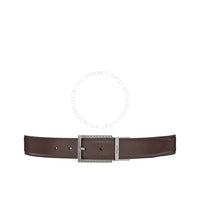 Ferragamo Black/Brown Leather Adjustable belt