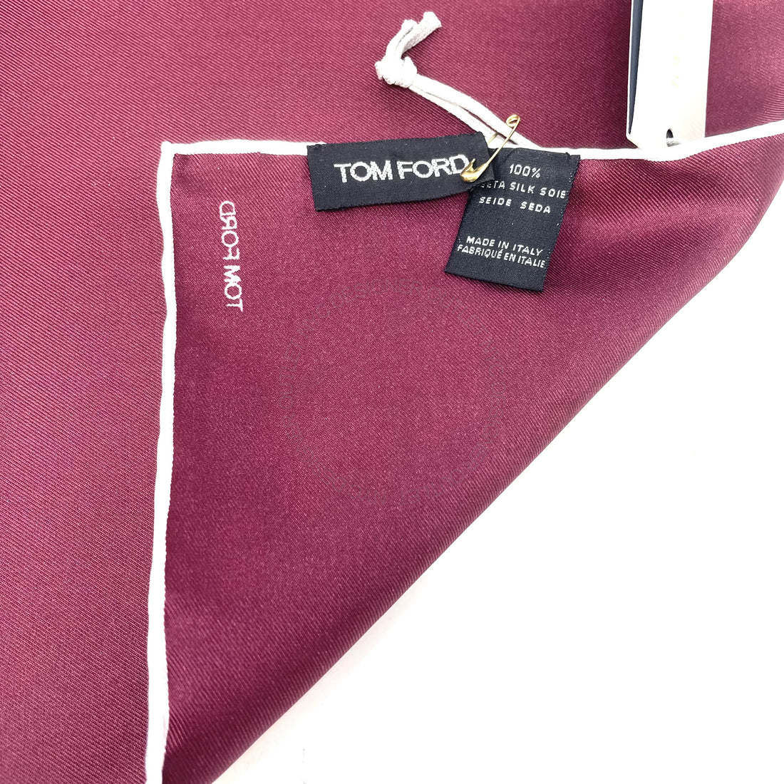 Tom Ford Silk Pocket Square