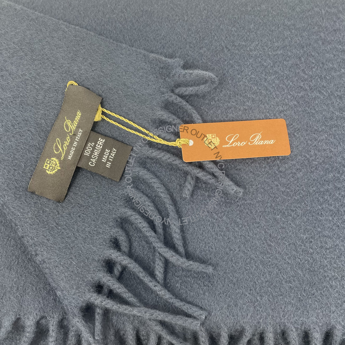 Lora Piana Mens Cashmere Scarf