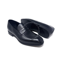 Bally Mens Leather Loafer