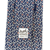 Hermes Silk Tie