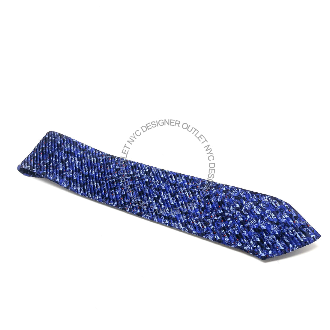 Pleated Italo Ferretti Silk Tie