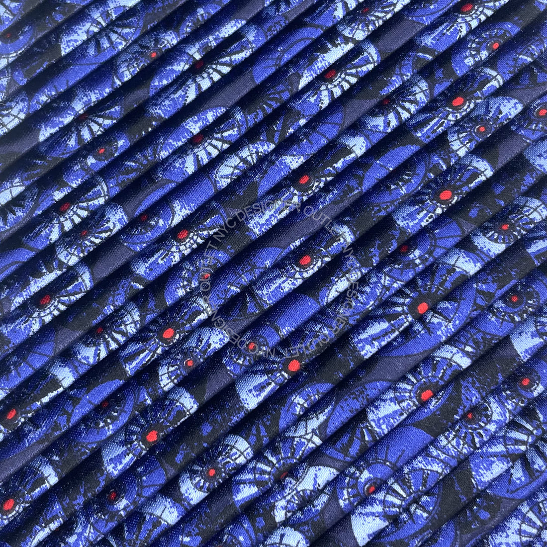 Pleated Italo Ferretti Silk Tie