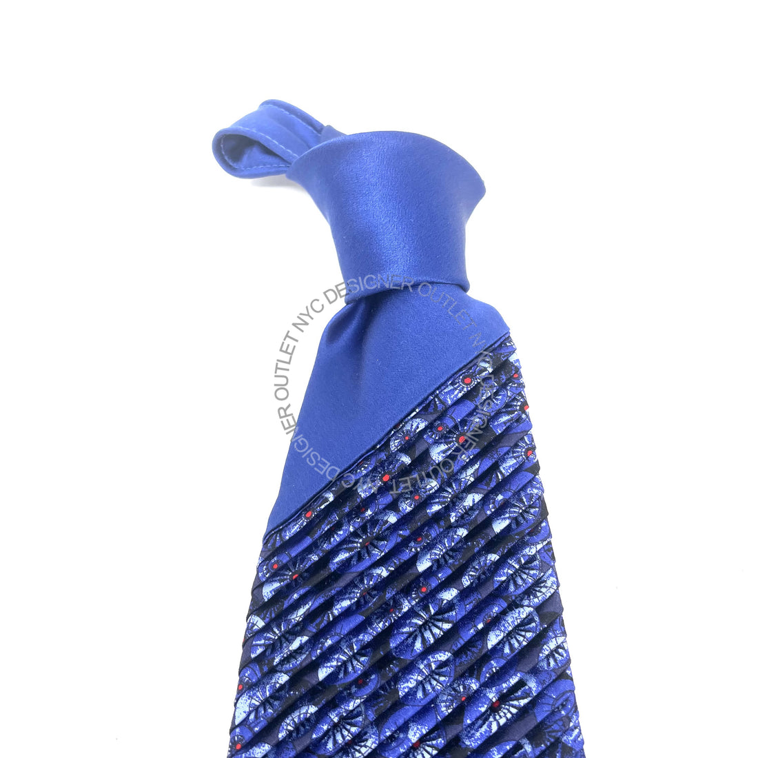 Pleated Italo Ferretti Silk Tie