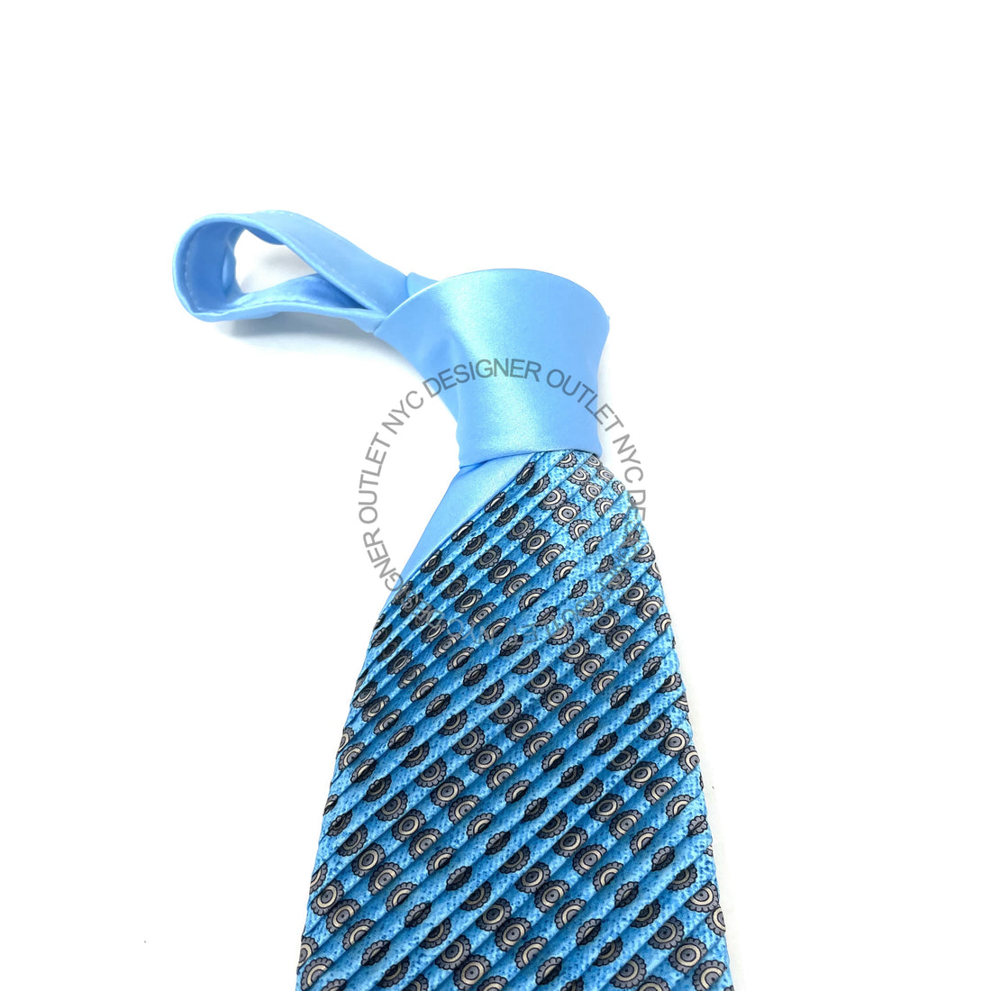Pleated Italo Ferretti Silk Tie
