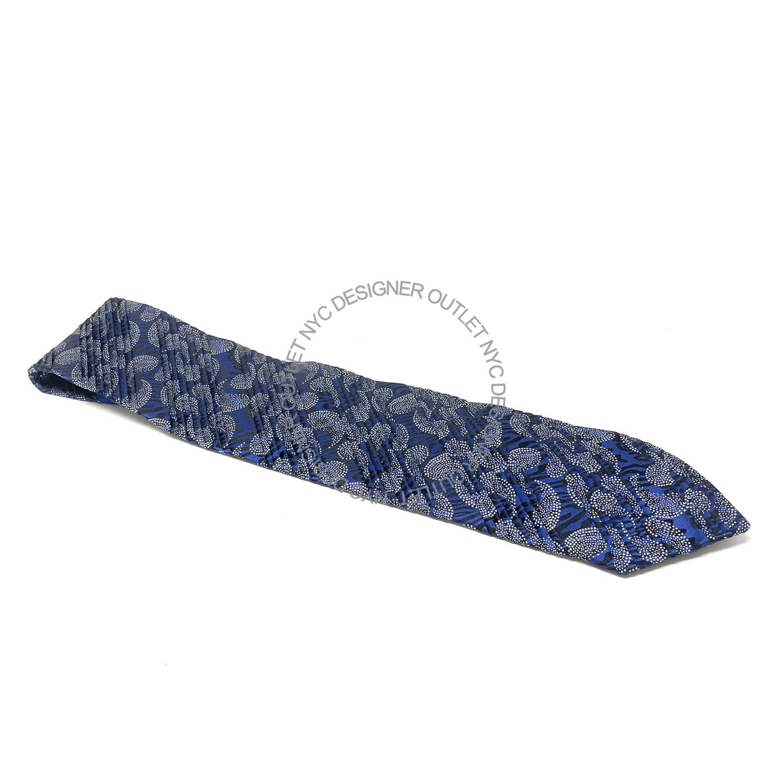 Pleated Italo Ferretti Silk Tie