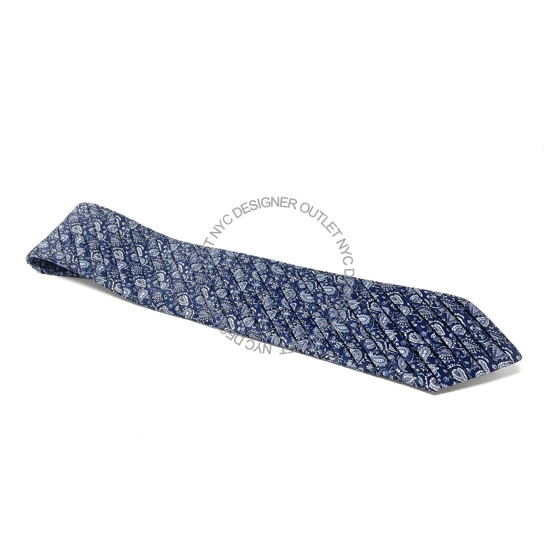 Pleated Italo Ferretti Silk Tie