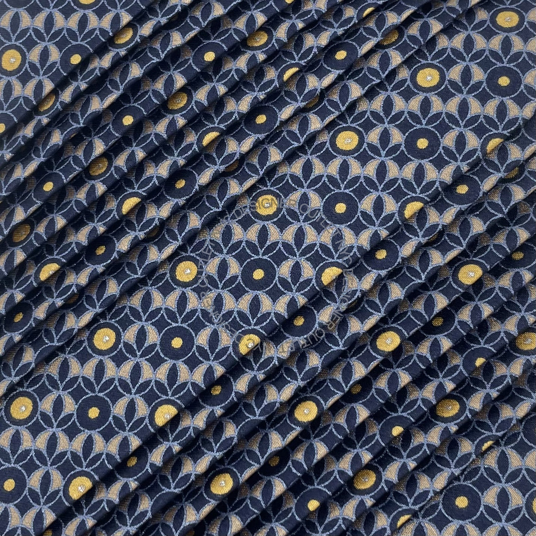 Pleated Italo Ferretti Silk Tie