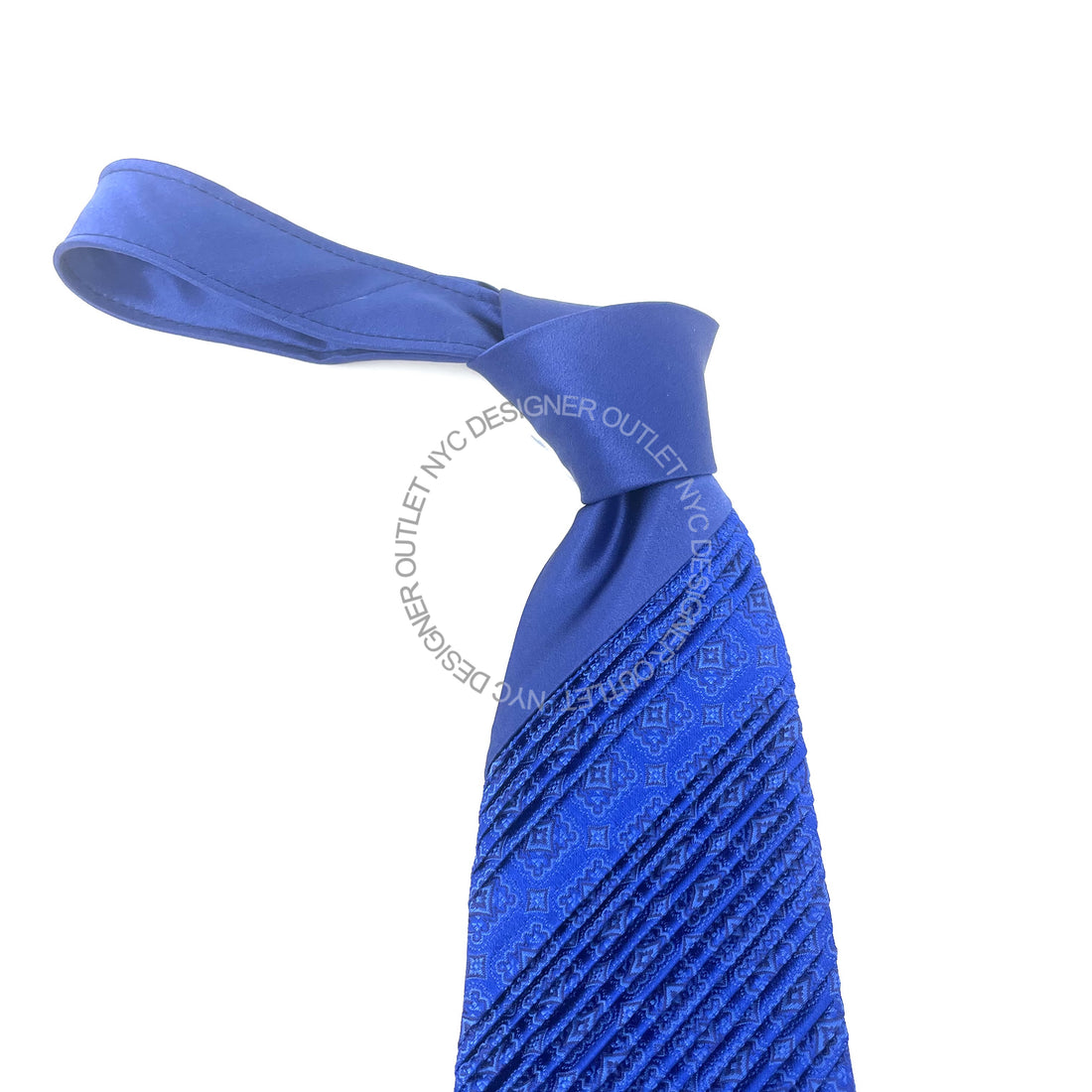 Pleated Italo Ferretti Silk Tie