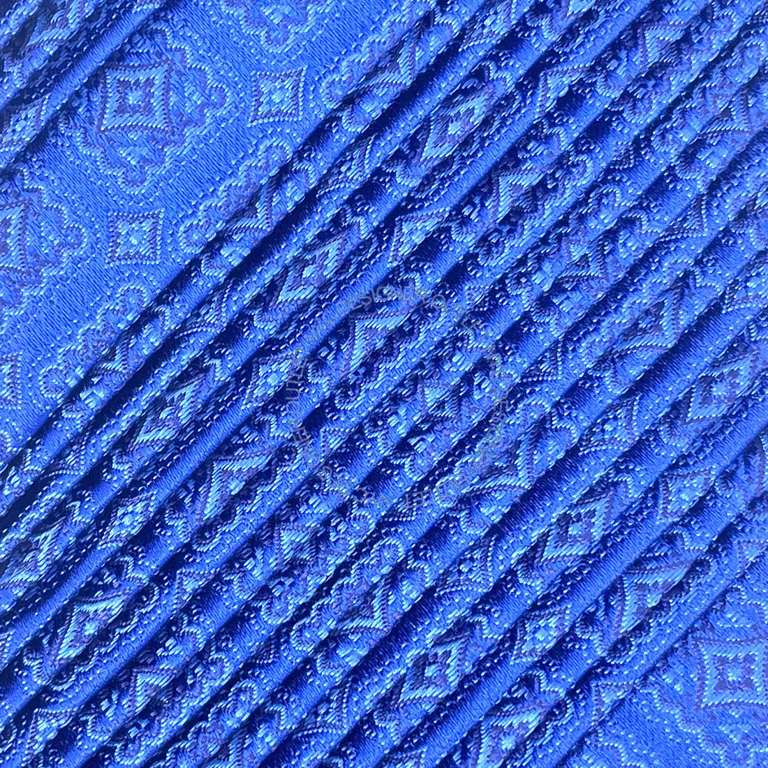 Pleated Italo Ferretti Silk Tie