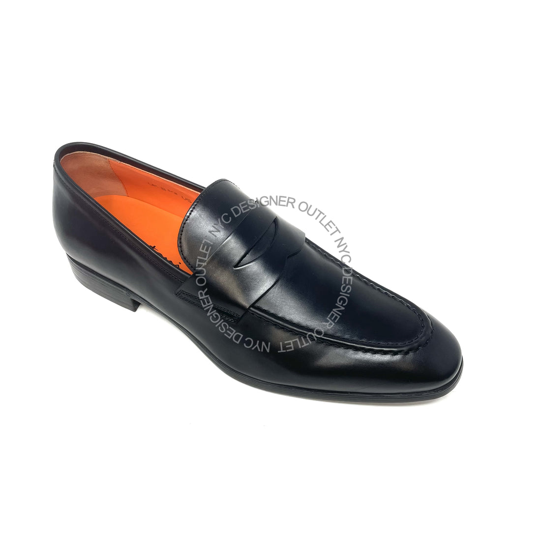Santoni Mens Penny Loafers