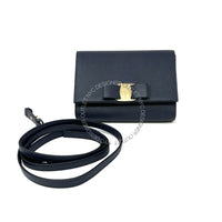 Ferragamo Leather Purse With Strap