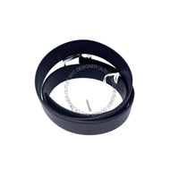 Ferragamo Black Leather Belt