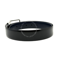Santoni Leather Reversible Adjustable Belt
