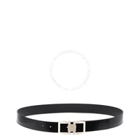 Ferragamo Black Reversible Adjustable belt
