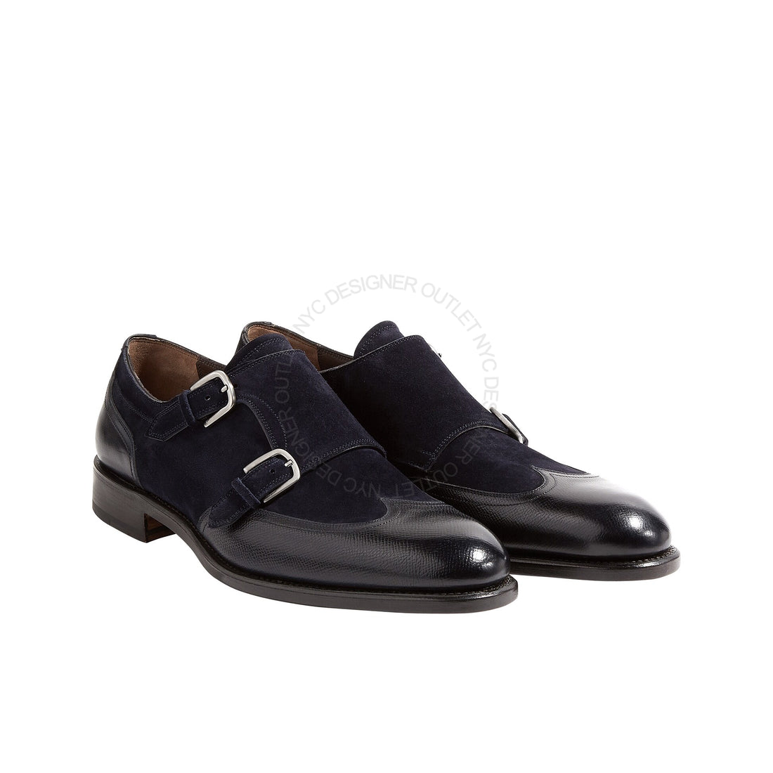 Ferragamo Adison Double Monk-Strap Loafers