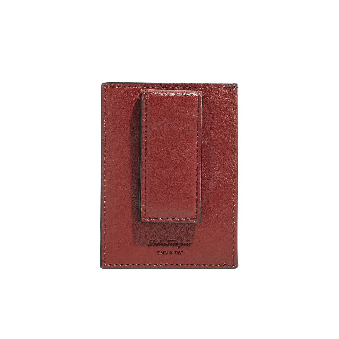Ferragamo Card Wallet With Money Clip