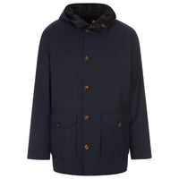 Kired By Kiton Reversible Coat W Hood