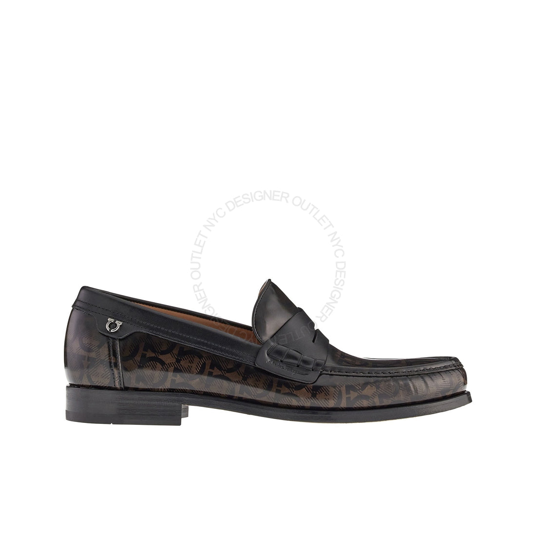 Ferragamo Port Smoke Moccasins