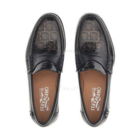 Ferragamo Port Smoke Moccasins