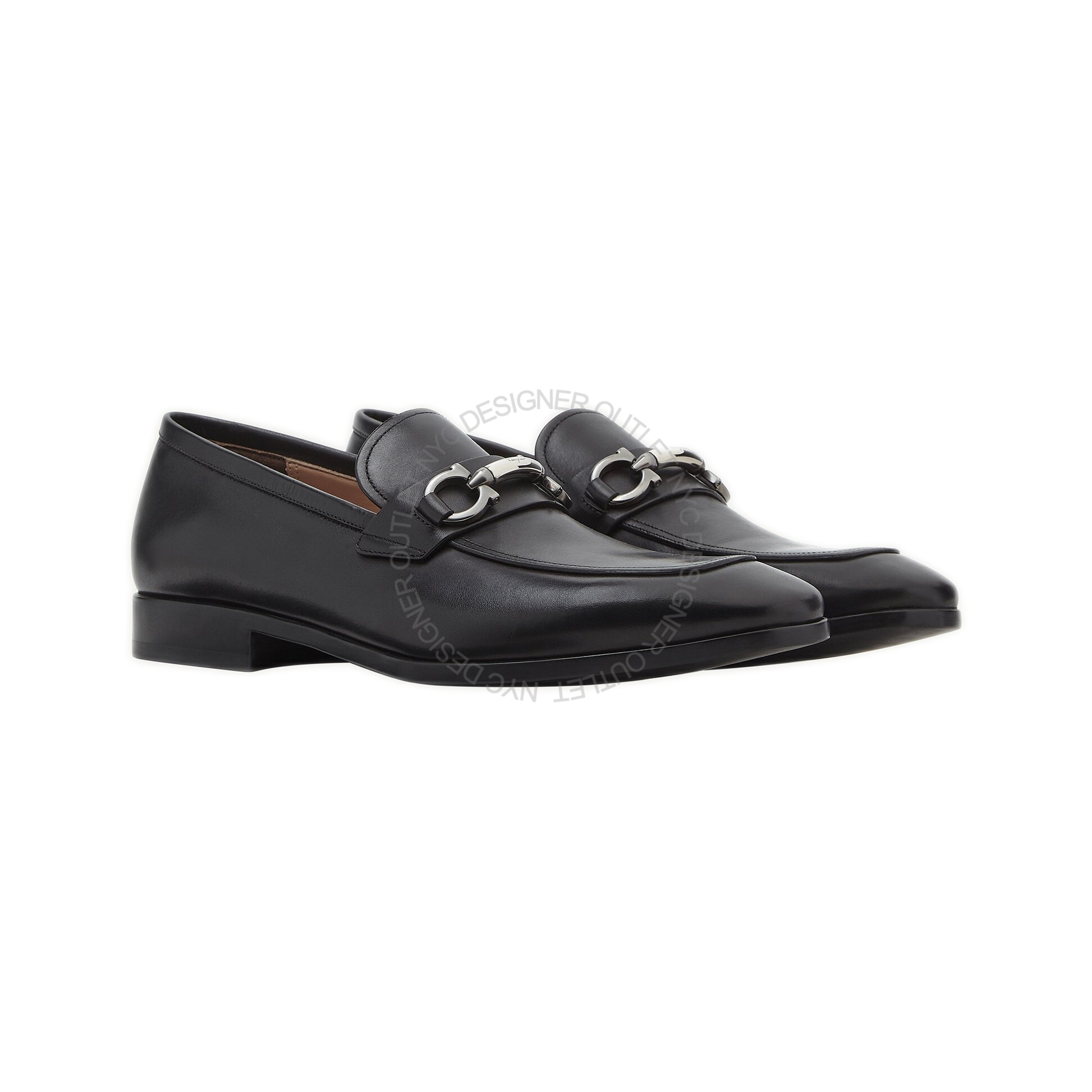 SALVATORE FERRAGAMO
‘BENFORD’ LOAFERS MEN Ferragamo Benford semi-opaque leather loafers - Men|02B151694854 main image 3
