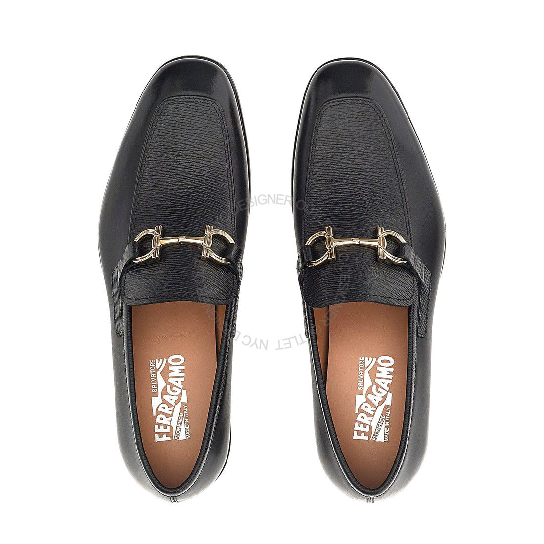 Ferragamo Scarlet Moccasins