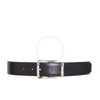 Ferragamo Black/Brown Leather Adjustable & Reversible belt
