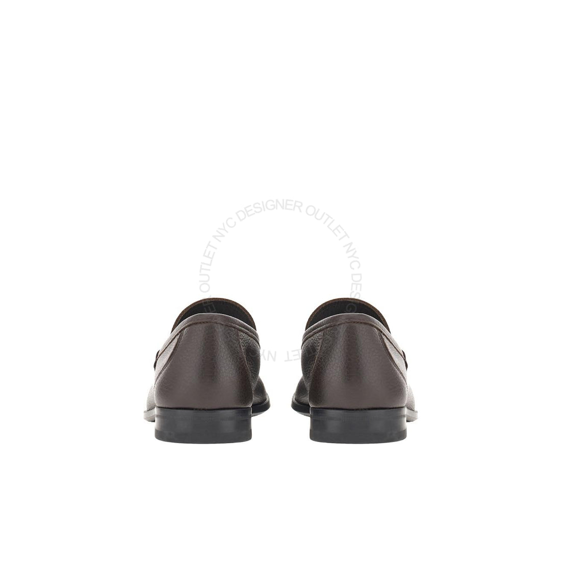 Ferragamo Grandioso Brown Moccasins