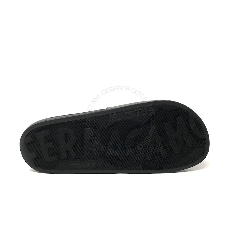 Ferragamo Groove Slides