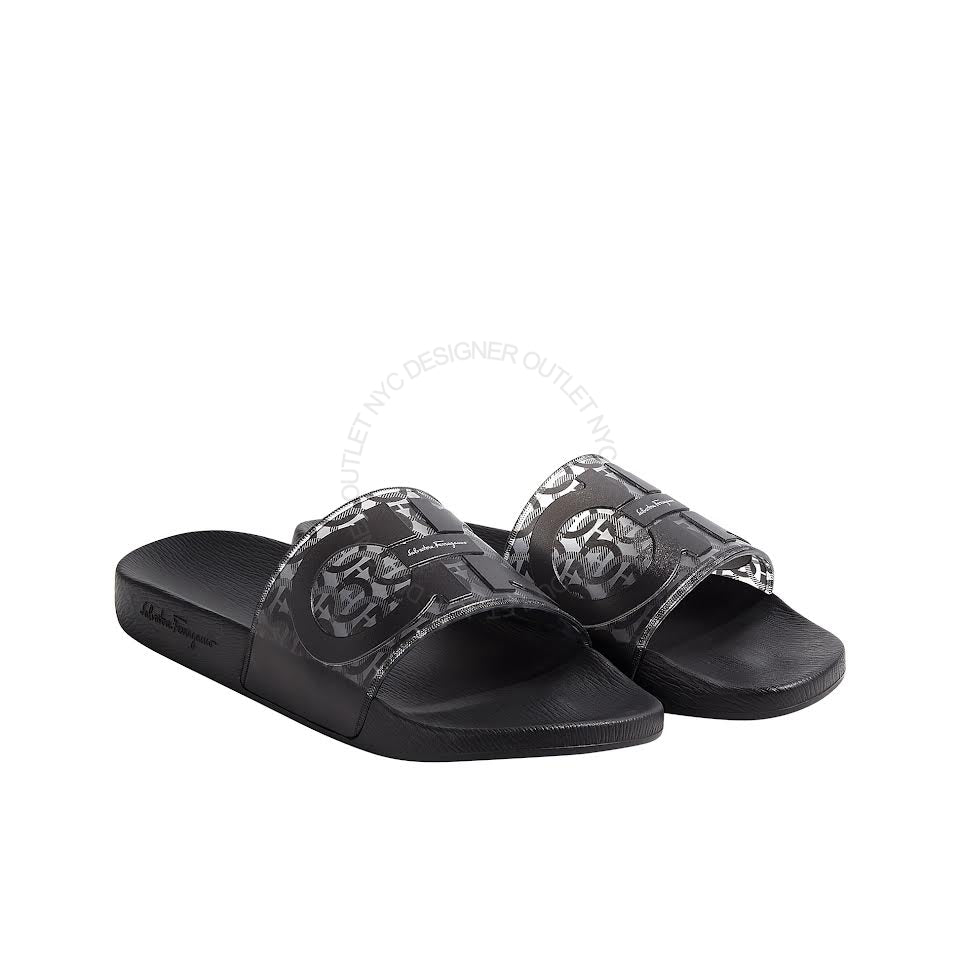 Ferragamo Groove Slides