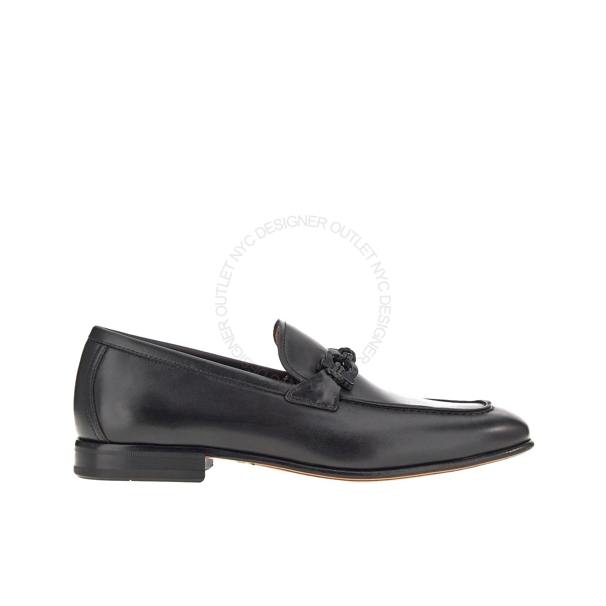 FERRAGAMO 0779050CASTAGNETOSTONE 関税送料込 フェラガモガンチーニ金具 Wホック財布 ダークブルー系 ゴールド