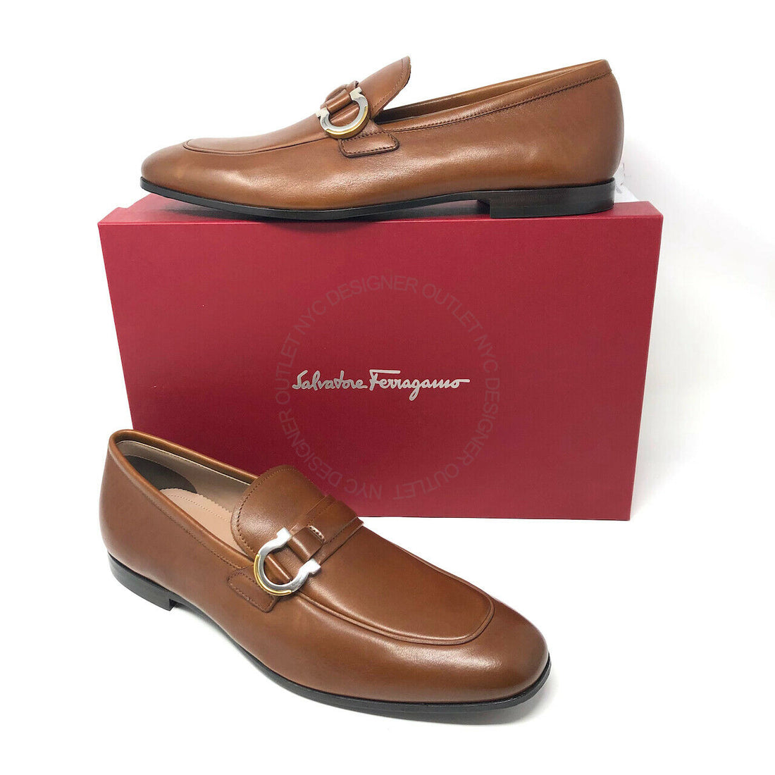 Ferragamo Tweed Loafers
