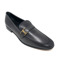 Tod's Gold T Logo Dress Shoes