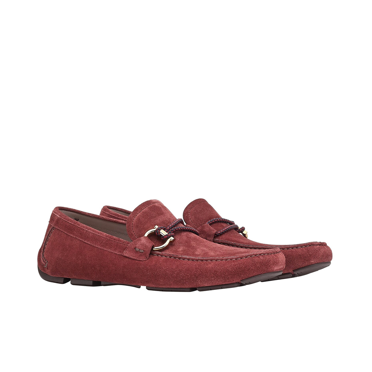 Salvatore Ferragamo スエード ローファー　〈821-4〉 Ferragamo Front 4 Drivers – NYC Designer Outlet