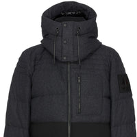 Men's Moose Knuckles Flemington Jacket - Charcoal Melange