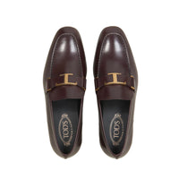 Tod's Gold T Logo Dress Shoes