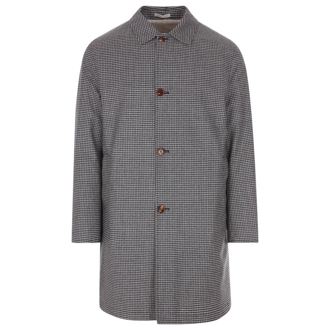 Kired By Kiton Grey/Tan Reversible Coat