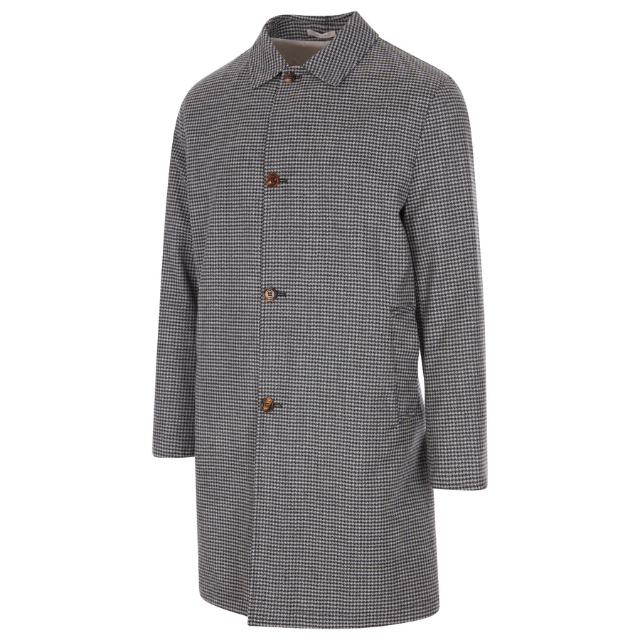 Kired By Kiton Grey/Tan Reversible Coat