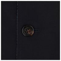 Kired By Kiton Blue/Black Reversible Coat