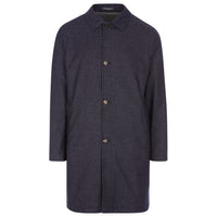 Kired By Kiton Blue/Grey Reversible Coat