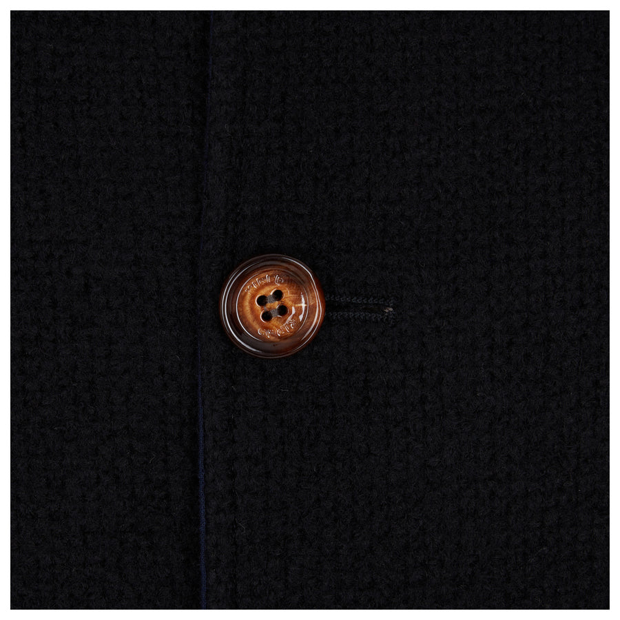 Kired By Kiton Navy/Blue Reversible Coat W Hood