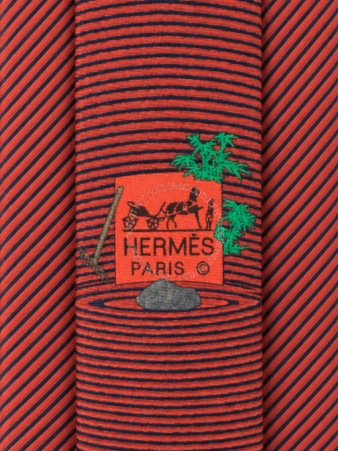 Hermes Silk Tie