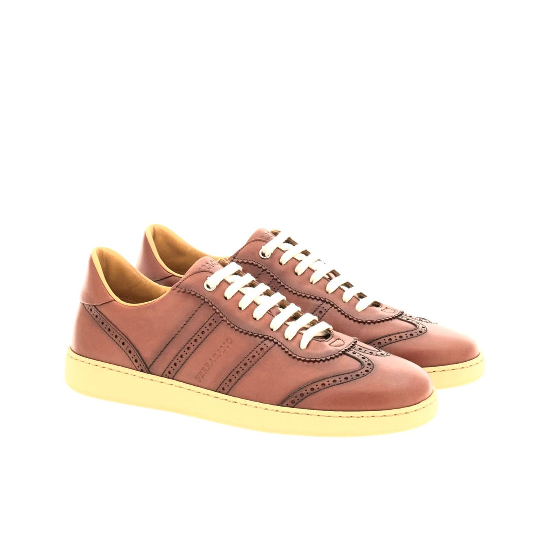 Ferragamo Achille Brown Sneakers