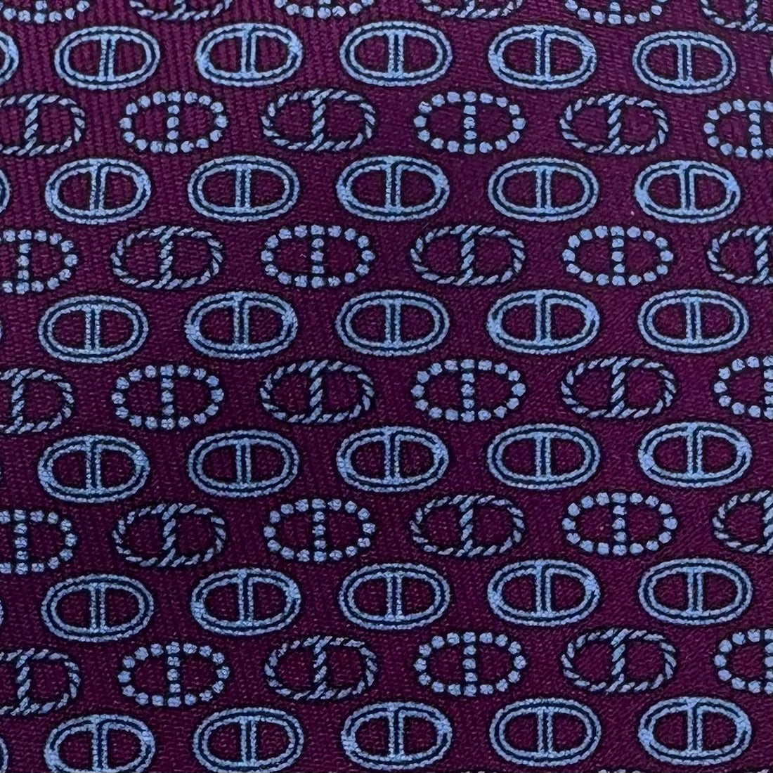 Hermes Silk Tie